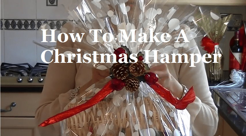 How To Make A Gift Wrapped Hamper