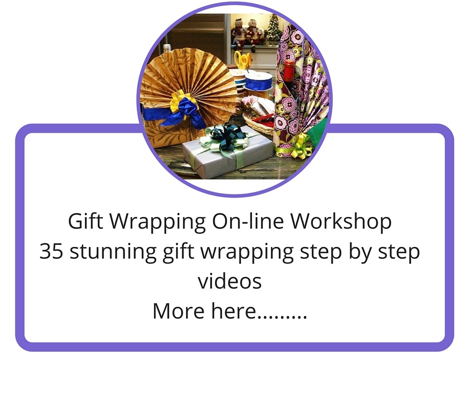 ONLINE GIFT WRAPPING WORKSHOP