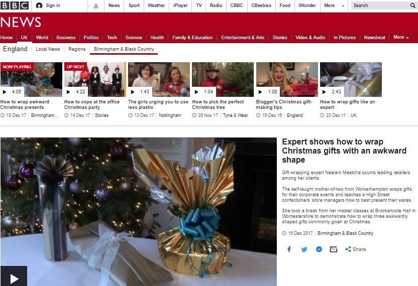 Gift Wrapping Tips For The BBC